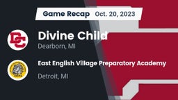 Recap: Divine Child  vs. East English Village Preparatory Academy 2023