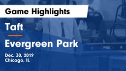 Taft  vs Evergreen Park  Game Highlights - Dec. 30, 2019