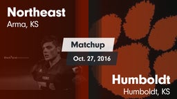Matchup: Northeast vs. Humboldt  2016
