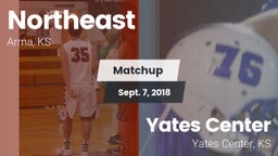 Matchup: Northeast vs. Yates Center  2018
