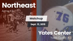 Matchup: Northeast vs. Yates Center  2019