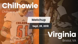 Matchup: Chilhowie vs. Virginia  2018