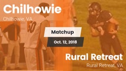 Matchup: Chilhowie vs. Rural Retreat  2018