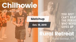 Matchup: Chilhowie vs. Rural Retreat  2019