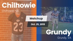 Matchup: Chilhowie vs. Grundy  2019