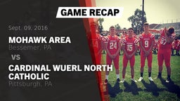 Recap: Mohawk Area  vs. Cardinal Wuerl North Catholic  2016