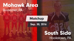 Matchup: Mohawk Area vs. South Side  2016