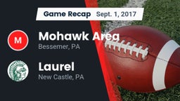 Recap: Mohawk Area  vs. Laurel  2017