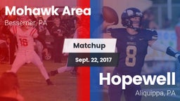 Matchup: Mohawk Area vs. Hopewell  2017