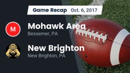 Recap: Mohawk Area  vs. New Brighton  2017