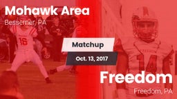 Matchup: Mohawk Area vs. Freedom  2017