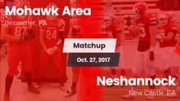 Matchup: Mohawk Area vs. Neshannock  2016