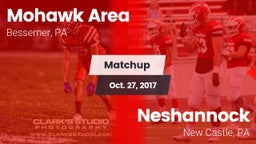 Matchup: Mohawk Area vs. Neshannock  2017