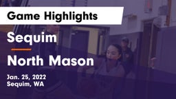 Sequim  vs North Mason Game Highlights - Jan. 25, 2022