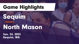 Sequim  vs North Mason Game Highlights - Jan. 24, 2023