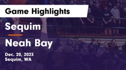 Sequim  vs Neah Bay  Game Highlights - Dec. 20, 2023