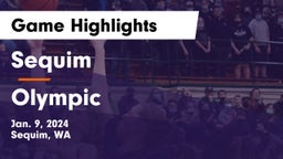 Sequim  vs Olympic  Game Highlights - Jan. 9, 2024