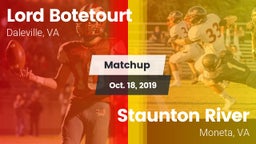 Matchup: Lord Botetourt vs. Staunton River  2019