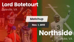 Matchup: Lord Botetourt vs. Northside  2019