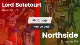 Matchup: Lord Botetourt vs. Northside  2019