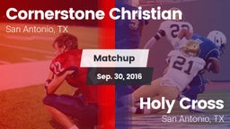 Matchup: Cornerstone Christia vs. Holy Cross  2016