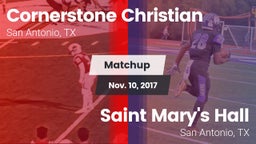 Matchup: Cornerstone Christia vs. Saint Mary's Hall  2017