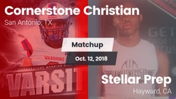 Matchup: Cornerstone Christia vs. Stellar Prep  2018