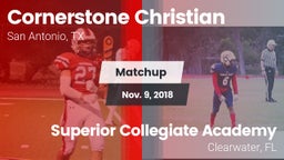Matchup: Cornerstone Christia vs. Superior Collegiate Academy 2018