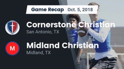 Recap: Cornerstone Christian  vs. Midland Christian  2018