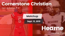 Matchup: Cornerstone Christia vs. Hearne  2019