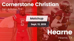 Matchup: Cornerstone Christia vs. Hearne  2019