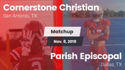 Matchup: Cornerstone Christia vs. Parish Episcopal  2019