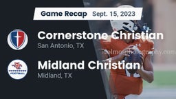 Recap: Cornerstone Christian  vs. Midland Christian  2023