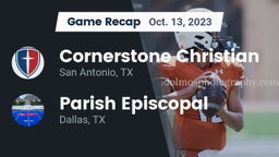 Recap: Cornerstone Christian  vs. Parish Episcopal  2023