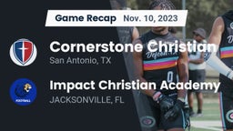 Recap: Cornerstone Christian  vs. Impact Christian Academy 2023