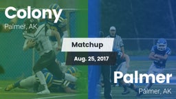 Matchup: Colony vs. Palmer  2017
