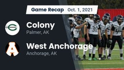 Recap: Colony  vs. West Anchorage  2021