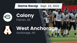 Recap: Colony  vs. West Anchorage  2022