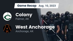 Recap: Colony  vs. West Anchorage  2023