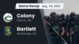 Recap: Colony  vs. Bartlett  2023