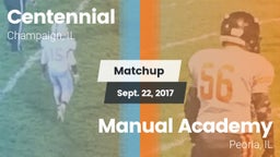 Matchup: Centennial High vs. Manual Academy  2017