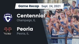 Recap: Centennial  vs. Peoria  2021