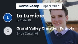 Recap: La Lumiere  vs. Grand Valley Christian Patriots  2017
