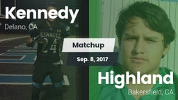 Matchup: Kennedy vs. Highland  2017