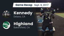 Recap: Kennedy  vs. Highland  2017
