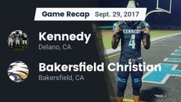 Recap: Kennedy  vs. Bakersfield Christian  2017