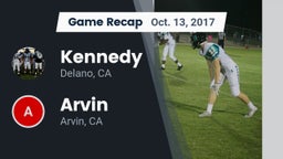Recap: Kennedy  vs. Arvin  2017