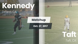Matchup: Kennedy vs. Taft  2017