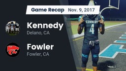 Recap: Kennedy  vs. Fowler  2017