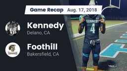 Recap: Kennedy  vs. Foothill  2018